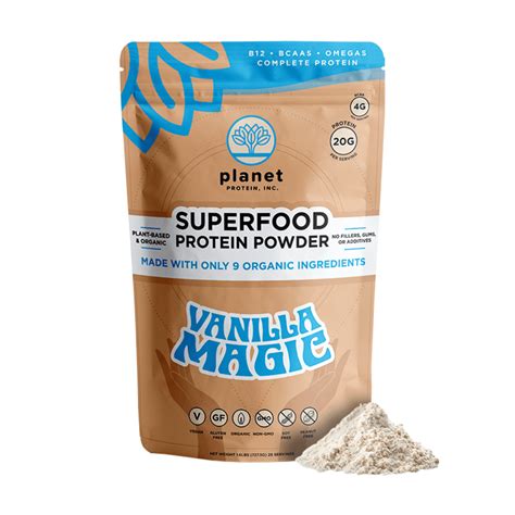 Say Goodbye to Bloating with Planet Protein Vanilla Magic